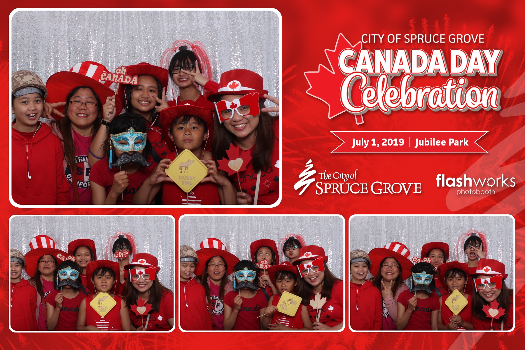 City of Spruce Grove Canada Day | View more photos from the event at gallery.flashworksphotobooth.com/u/FlashworksPhotoboothInc/City-of-Spruce-Grove-Canada-Day